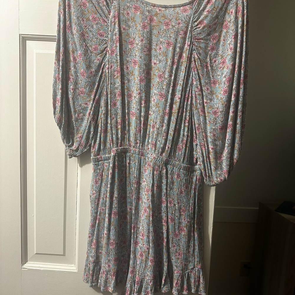 Floral Print Jumpsuit